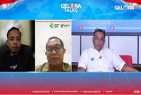 Diskusi Gelora Talks bertajuk 'Polusi Udara Mengepung, Kesehatan Publik Terancam' yang ditayangkan di kanal YouTube Gelora TV. 