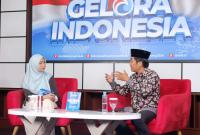 Gelora Talks bertajuk 'Jelang Final Terbentuknya Koalisi Capres 2024', di Jakarta, Rabu (20/9/2023) sore.
