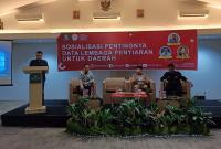Sosialisasi pentingnya data lembaga penyiaran untuk daerah.