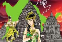 Ilustrasi cerita Roro Jonggrang.