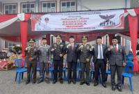 Wakil Ketua II DPRD BU Hadir Gelar Upacara Peringati Hari Kesaktian Pancasila di halaman kantor Bupati BU