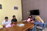 Proses pelengkapan berkas P21/dok.Polres Bengkulu Selatan.