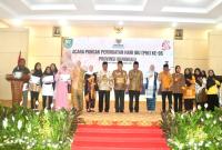 Puncak peringatan Hari Ibu ke-95 dirayakan dengan meriah di Balai Raya Semarak Bengkulu pada Kamis (21/12). 