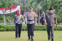 Apel pasukan Operasi Ketupat Polres Seluma Tahun 2023, Senin, 17 April 2023, Foto: Dok
