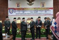 Paripurna DPRD Provinsi Bengkulu Agenda Penyampaian LHP BPK RI Tahun 2022