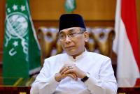 Ketua Umum Pengurus Besar Nahdlatul Ulama (PBNU) Yahya Cholil Staquf alias Gus Yahya.