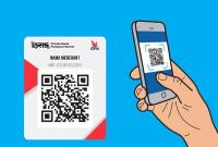 Ilustrasi penggunaan QRIS.