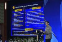 Mendikbud paparkan aturan baru dalam peluncuran Merdeka Belajar Episode ke-26: Transformasi Standar Nasional dan Akreditasi Pendidikan Tinggi, Selasa (29/8/2023).