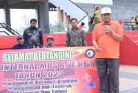 Sujono Dewan saat Buka Olahraga di Bengkulu Utara