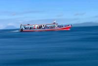 Tampak Kapal Nelayan Bejo saat Berlayar di Laut Foto/Dok: Agus