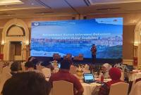 Perwakilan Dinas LHK Provinsi Bengkulu saat mengikuti kegiatan Refreshment Sistem Informasi Dokumen Lingkungan AMDALNET. (Oki~PenaRafflesia.Com)