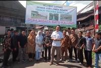 Kunjungan Kadispar Murlin ke Desa Wisata Batu Kalung. 