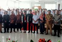 Pelantikan Anggota PTPS Kota Bengkulu, di Grage hotel, Selasa (23/1/24). (foto:Kelvin Aldo/Penarafflesia.com).