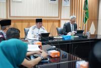 Diskusi penurunan stunting di Bengkulu.