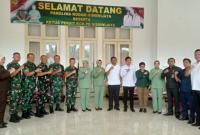 Pangdam II/Sriwijaya Mayjend TNI Yanuar Adil bersama rombongan melaksanakan Kunjungan Kerja di Kabupaten Bengkulu Utara./ Poto,Redy penarafflesia.com