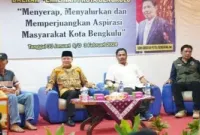 Gubernur Bengkulu Rohidin Mersyah, mengungkapkan apresiasinya terhadap program-program bantuan sosial yang bersifat produktif, Sabtu (3/2/2024) kemarin. (foto:dok/ist)