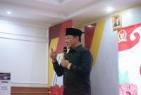 Plt. Gubernur Bengkulu, Rosjonsyah saat mengajak seluruh pihak menciptakan Pilkada damai, Minggu (27/10/2024). (Redi-PenaRafflesia.Com)