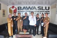 BKKBN Bengkulu Sambangi Bawaslu Sosialisasikan Penurunan Stunting.
