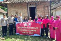 Bantuan Sosial Kaolser Kabupaten Kaur kepada warga terdapak banjir