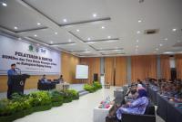 bimbingan teknis (Bimtek) Aparatur Desa dengan Bumdes dan Tata Kelola Keuangan se-Kabupaten Rejang Lebong di Grage Hotel, pada Rabu (22/05/2024).