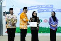 Pemerintah Provinsi (Pemprov) Bengkulu menggelar Hari Anak Nasional Tahun 2024 di Gedung Serba Guna Provinsi Bengkulu, Kamis (4/7).