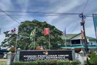 Kantor KPU Provinsi Bengkulu.