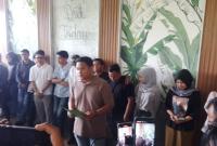 Fardhool Zohari konfrensi pers, Rabu, (17/09/25) di Palm Ola Resto, Kota Bengkulu.