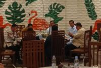 Silatuhrahmi antara Waketum DPP Partai Golkar, Wihaji dengan jajaran pengurus DPD Partai Golkar Provinsi Bengkulu, Jum'at (14/11/2025). (Redi/PenaRafflesia.Com)