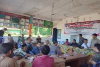 Pembentukan koprasi merah putih di Desa Gedung Menung Belum lama ini