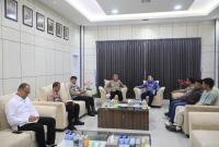 Kapolda Bengkulu, Irjen Pol Mardiyono, S.I.K,. menerima silaturahmi dari Jaringan Media Siber Indonesia (JMSI) Provinsi Bengkulu, di Ruang Tamu Kapolda Bengkulu, Senin (6/4/2026). 