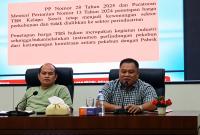 Kegiatan Sosialisasi Peraturan Menteri Pertanian (Permentan) Nomor 13 Tahun 2024 dan Peraturan Pemerintah (PP) Nomor 28 Tahun 2025 yang digelar di Aula Provinsi Bengkulu, Sabtu (30/5/2026).