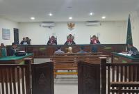 Sidang perkara dugaan penggelapan dana perusahaan distributor pupuk CV Mandiri Sejahterah