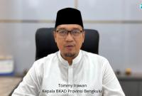Kepala BKAD Provinsi Bengkulu, Tommy Irawan.