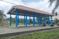 Pembangunan awning di Pasar Bawah