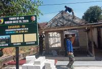 Salah satu sasaran fisik yang saat ini dikebut adalah peningkatan kualitas Rumah Tinggal Layak Huni (RTLH) milik Ibu Saelah, warga RT.023 RW.004 Desa Kesongo.