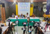 Diskusi Media Jejak Hitam Nadiem Makarim Dalam Penyerobotan Yayasan Trisakti.
