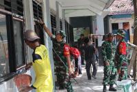 Kepedulian nyata terhadap masa depan generasi penerus bangsa kembali dihadirkan oleh Satuan Tugas (Satgas) TNI Manunggal Membangun Desa (TMMD) ke-129 Kodim 0813 Bojonegoro.