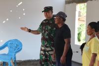  Letkol Inf Dedy Dwi Wijayanto, meninjau langsung progres rehabilitasi Rumah Tinggal Layak Huni (RTLH) milik Bapak Ladi di Dusun Krebet, Desa Kesongo, Kecamatan Kedungadem, Kabupaten Bojonegoro, Rabu (22/7/2026).