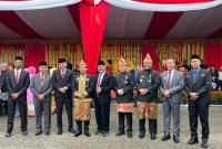 Sekretaris Daerah Provinsi Bengkulu, Herwan Antoni, hadir langsung upacara peringatan Hari Ulang Tahun (HUT) ke-307 Kota Bengkulu tahun 2026.