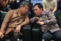 Sultan B. Najamudin saat bersama Hashim Sujono Djojohadikusumo